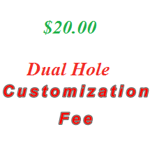 $20 Hole Size Upgrade Fee-Dual Sub Box